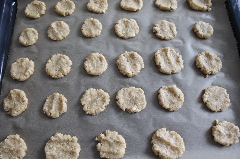 glutenfreie Hafer Cookies