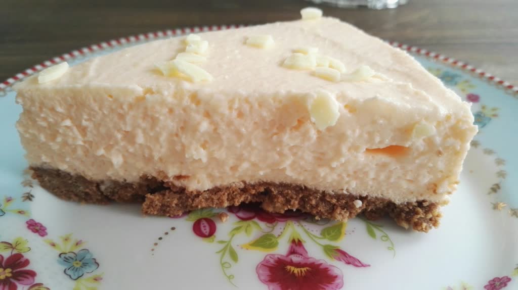 No Bake Orangentorte