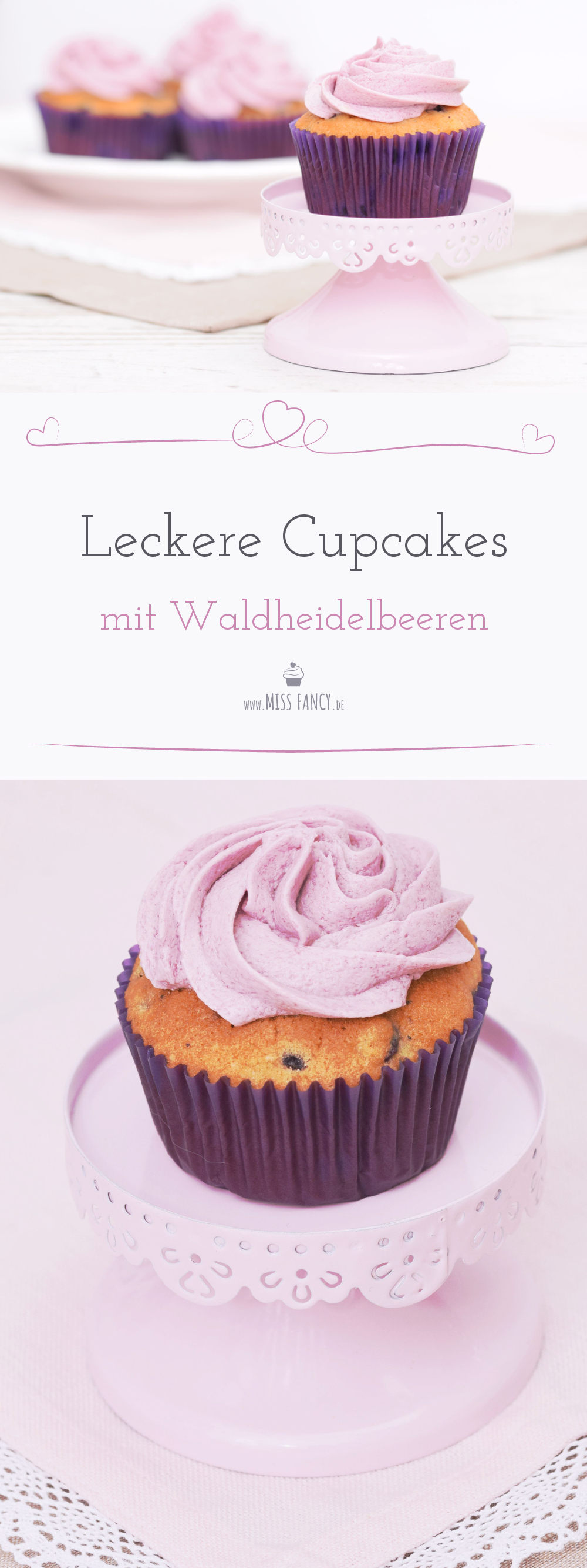 Rezept von Waldheidelbeer Cupcakes mit einer leckeren Buttercreme-Heidelbeerhaube bei Missfancy Foodblog Rezept-Waldheidelbeer-Cupcakes-Missfancy-Foodblog-4