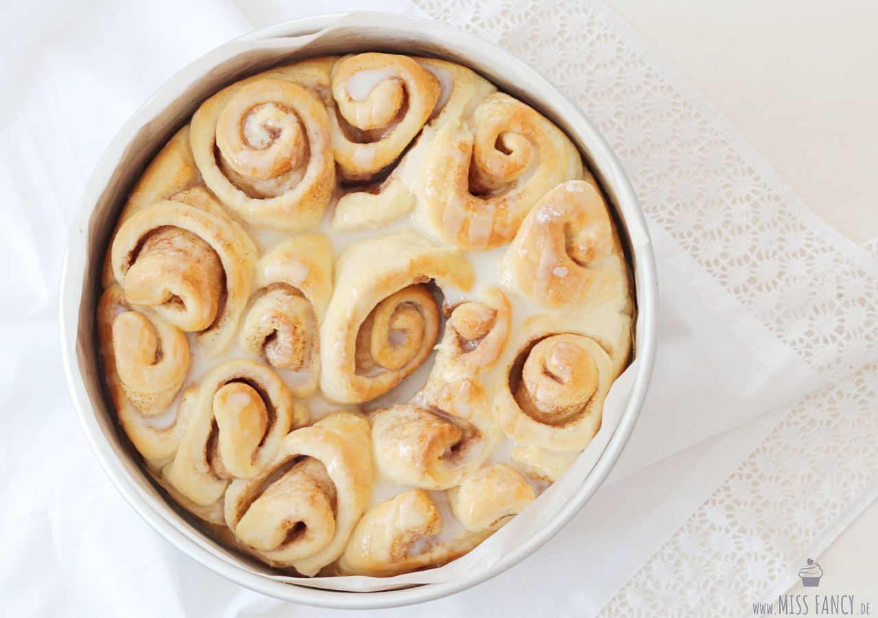 Zimtschnecken aus super weichen Hefeteig