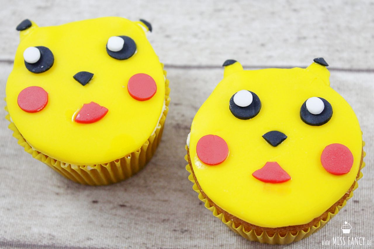 Rezept: Pokemon-Muffins mit Fondant