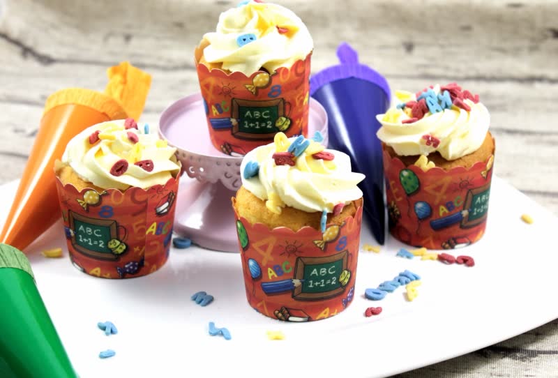 Einschulungscupcakes