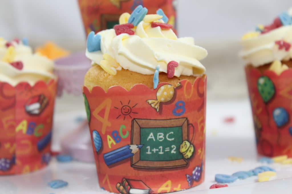 Einschulungscupcakes