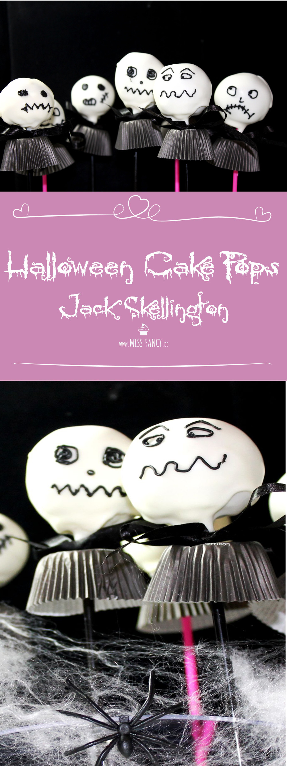 Rezept Halloween Cake Pops Jack-Skellington Missfancy Foodblog