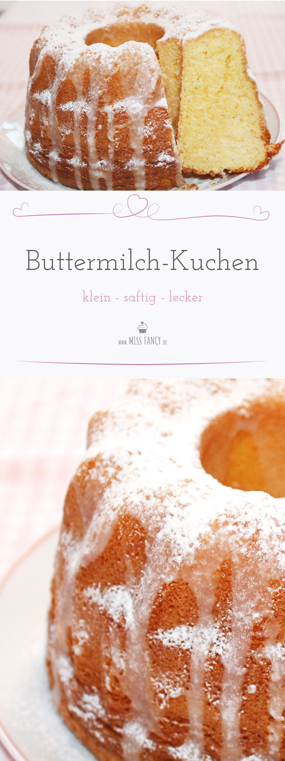 Kleiner Buttermilchkuchen