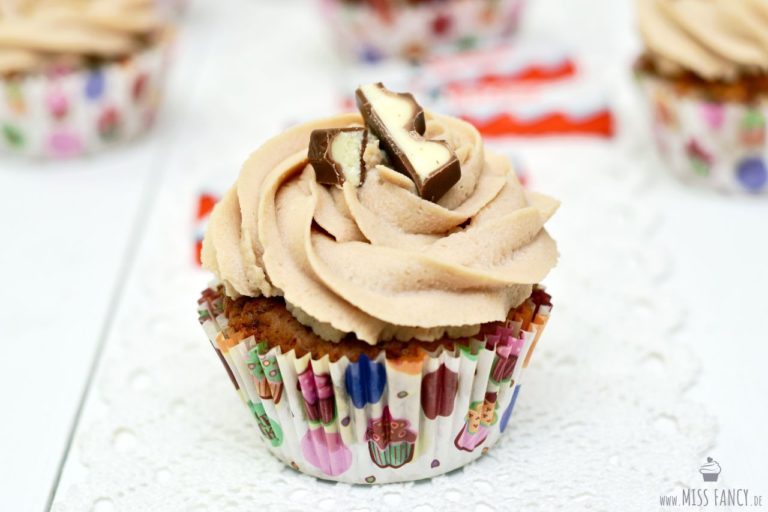 Kinderschokoladen Cupcakes | Miss Fancy - Rezepte für jeden Tag