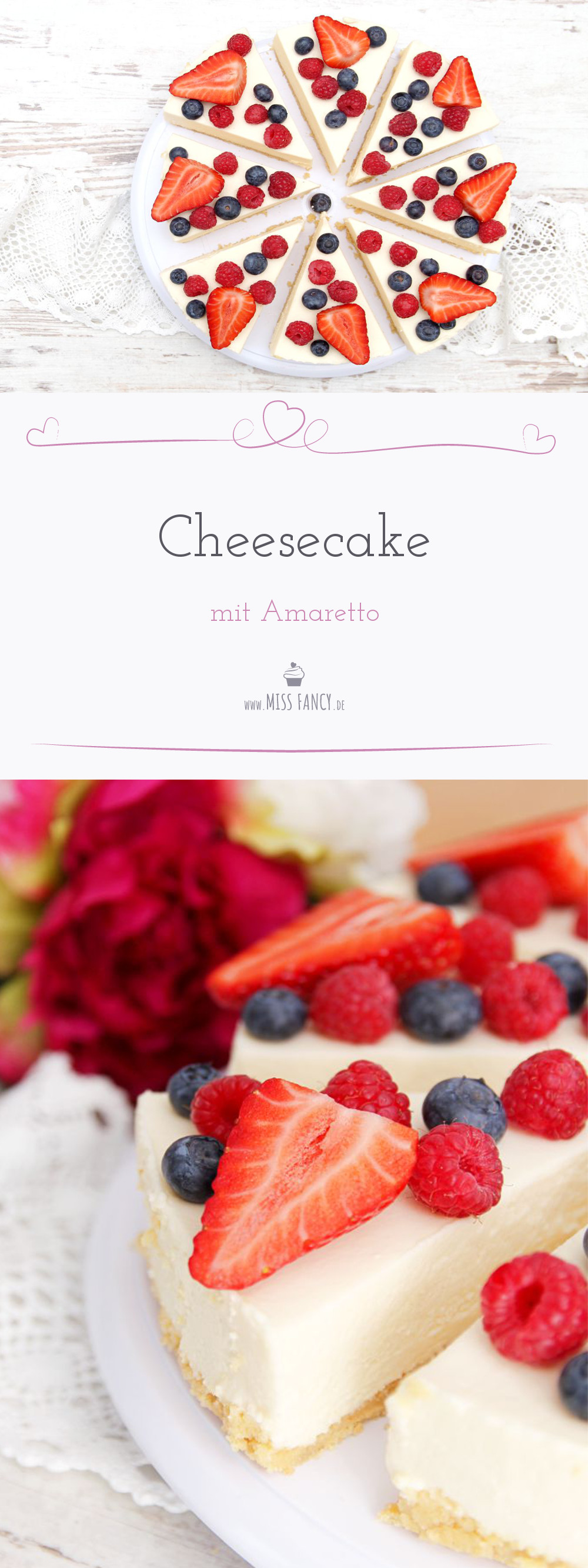 Amaretto-Cheesecake