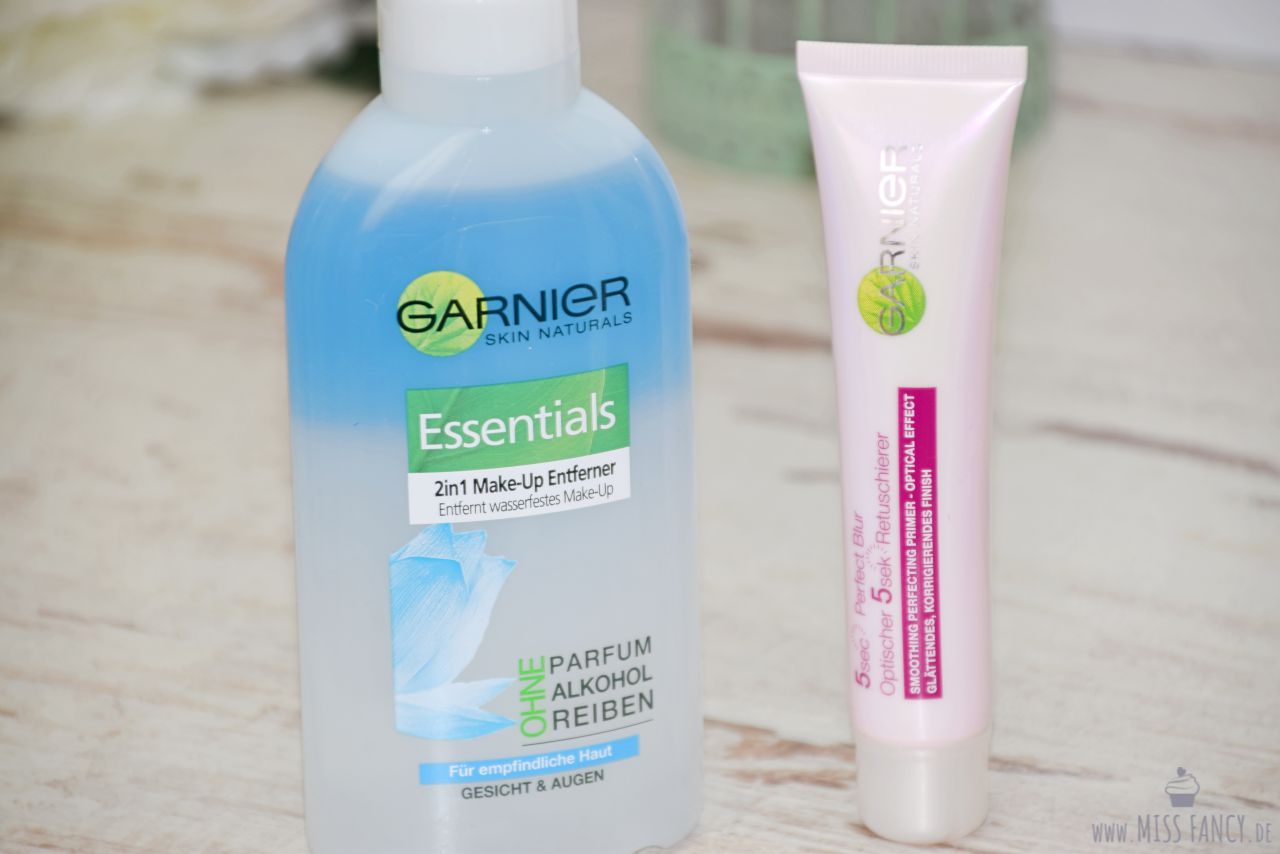 Garnier Essentials und Perfect Blur im Beautyprodukt Test