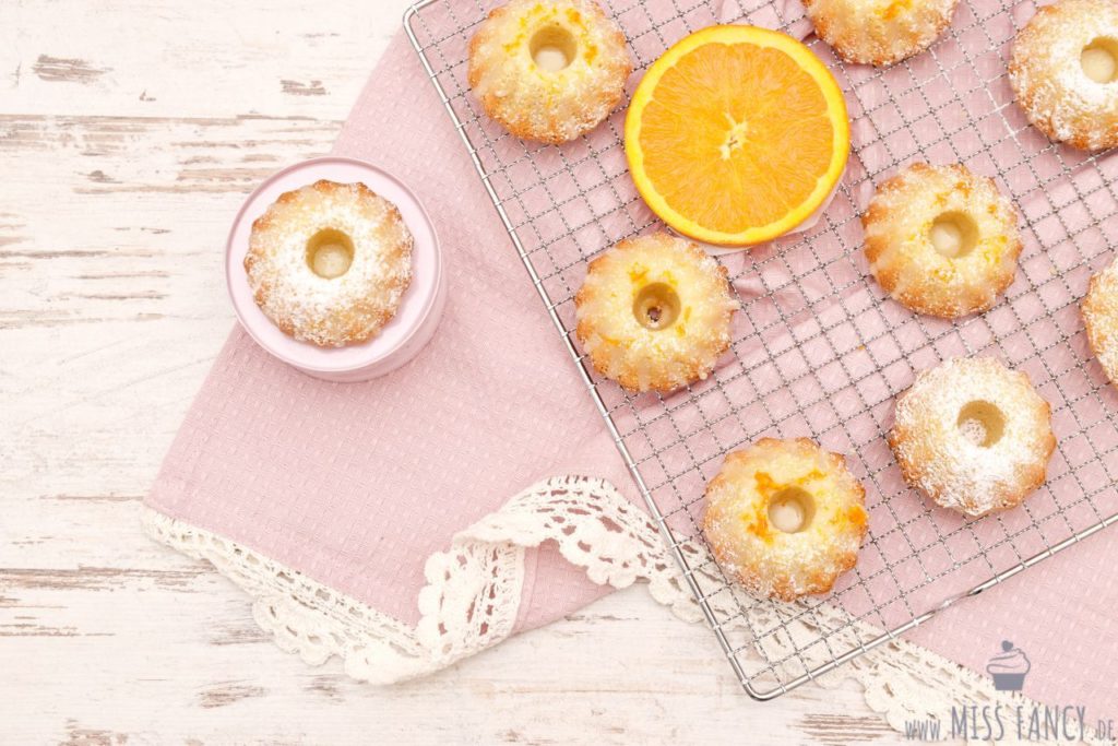Mini Orangen Gugelhupf mit Grand Marnier