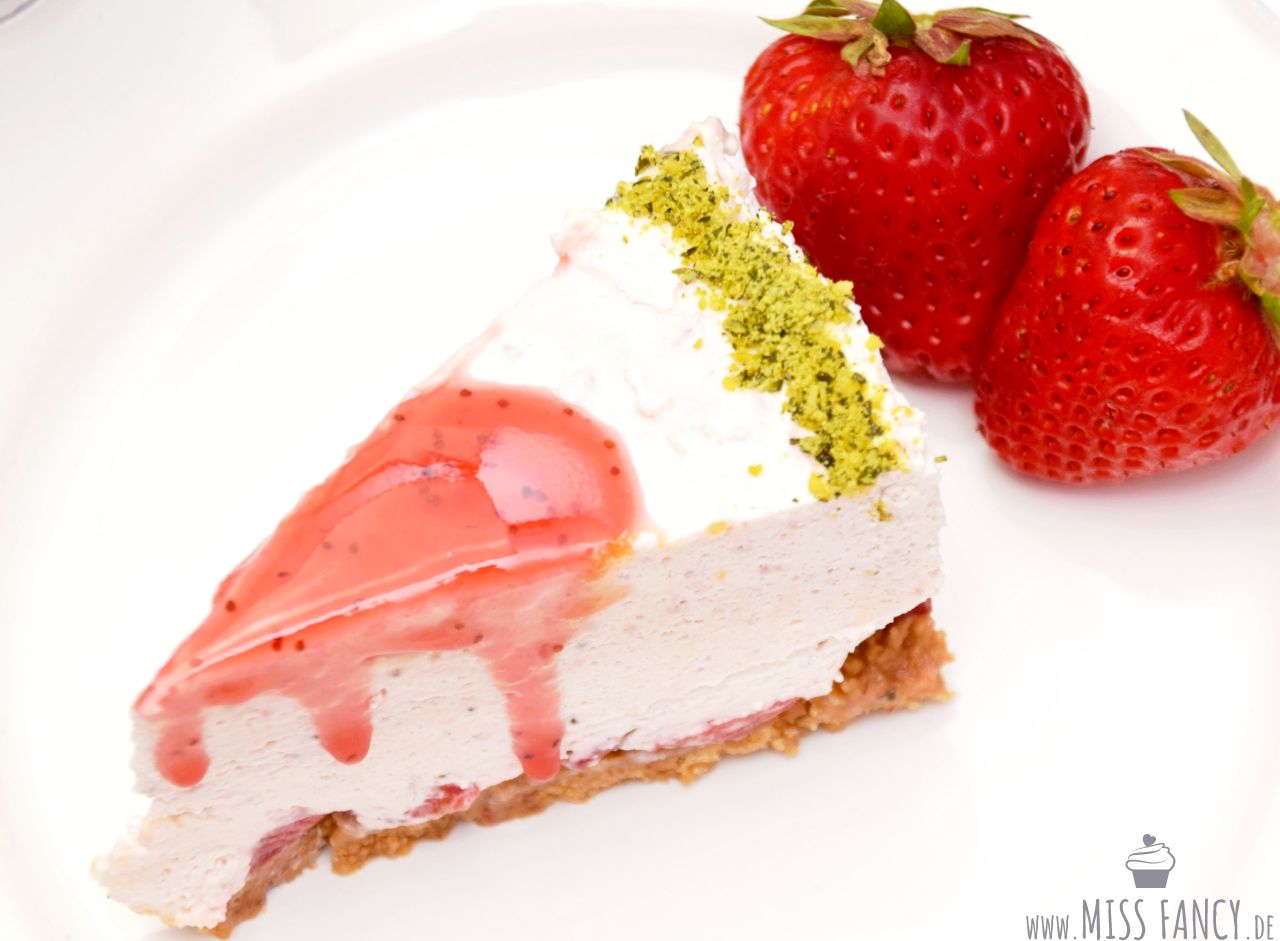 Erdbeertorte mit Mascarpone und Frischkäse