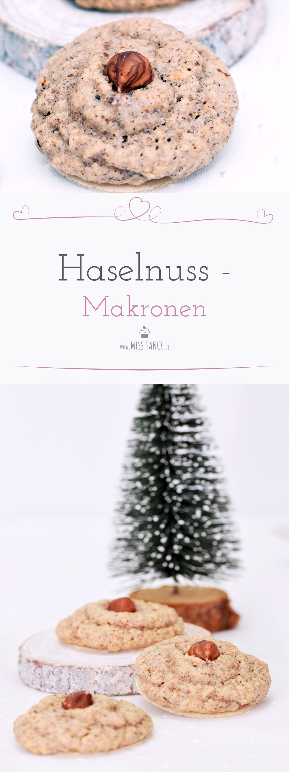 Rezept Haselnuss Makronen Weihnachtsplätzchen