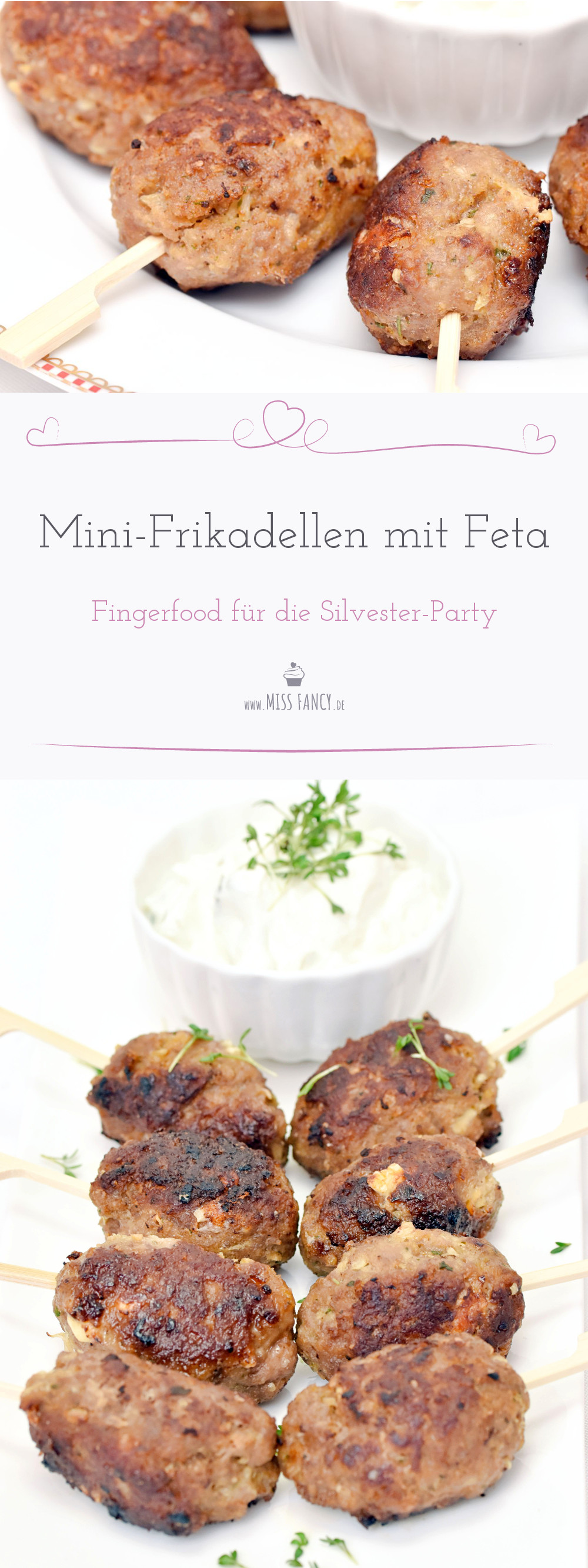 Rezept Mini Frikadellen mit Feta