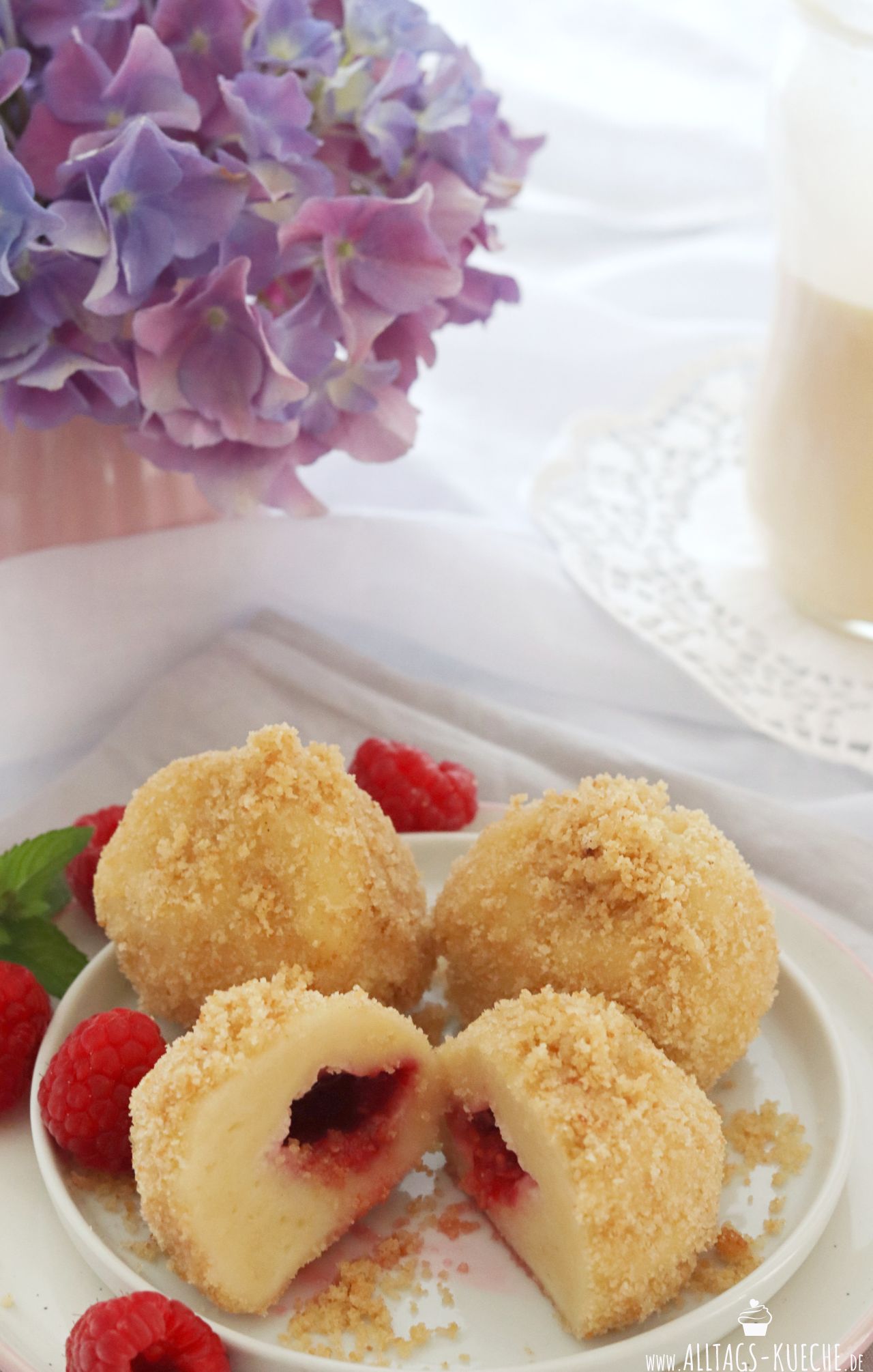 Super lecker Himbeer Knödel Alltagsrezept