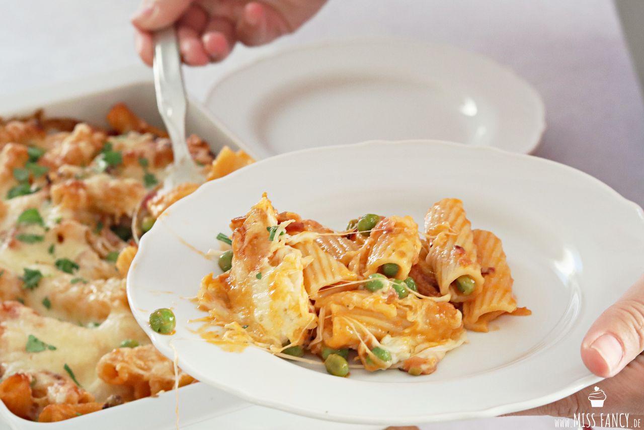 Pastagericht Rigatoni al forno