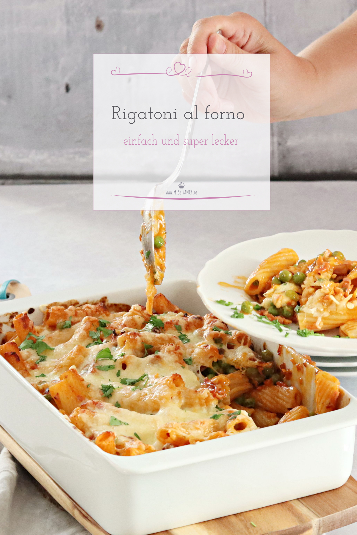 Ofengericht Rigatoni al forno