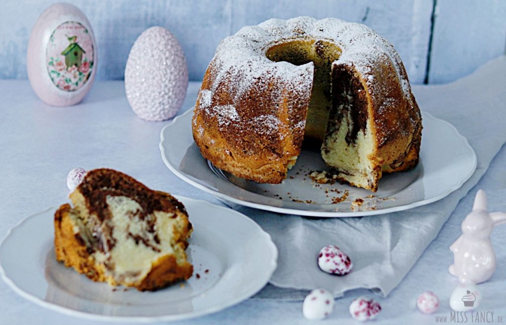 Eierlikörkuchen mit Schokoswirl