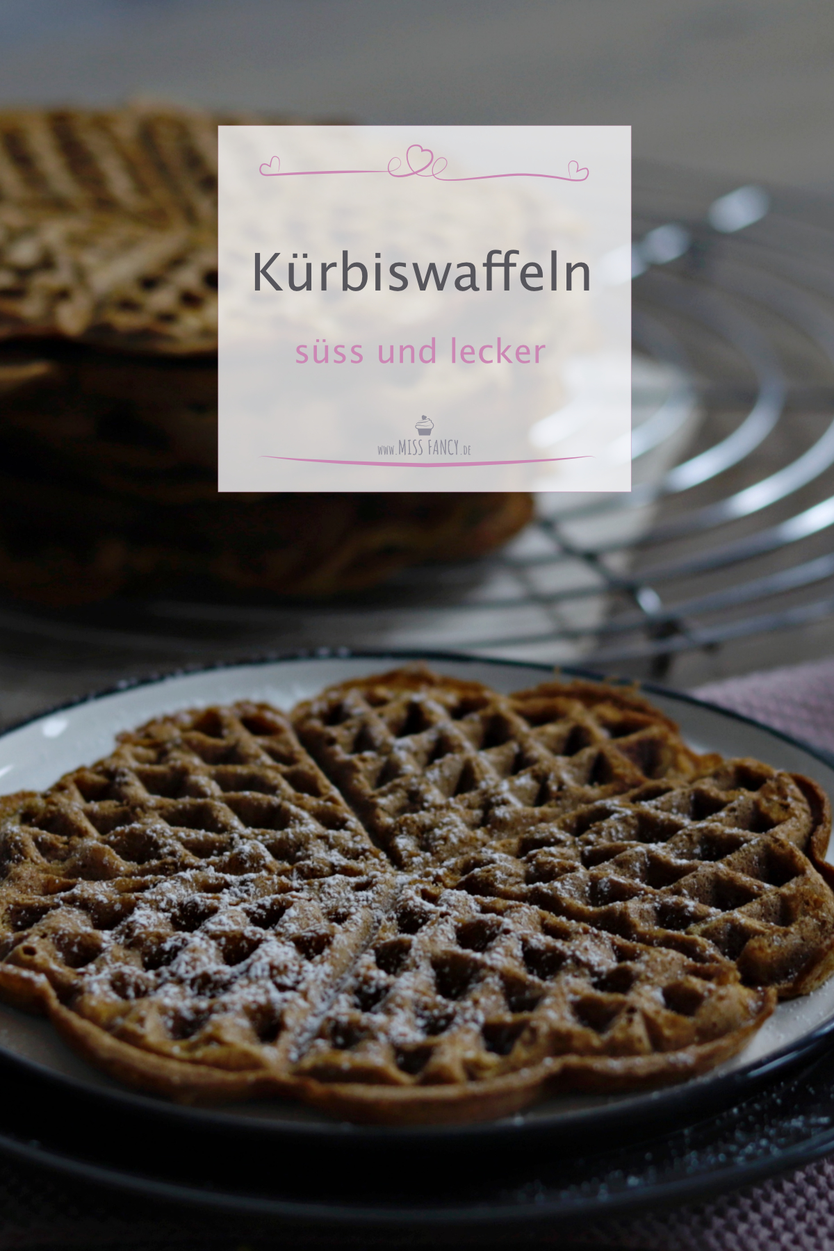 Süsse-Kürbiswaffeln-Herbst