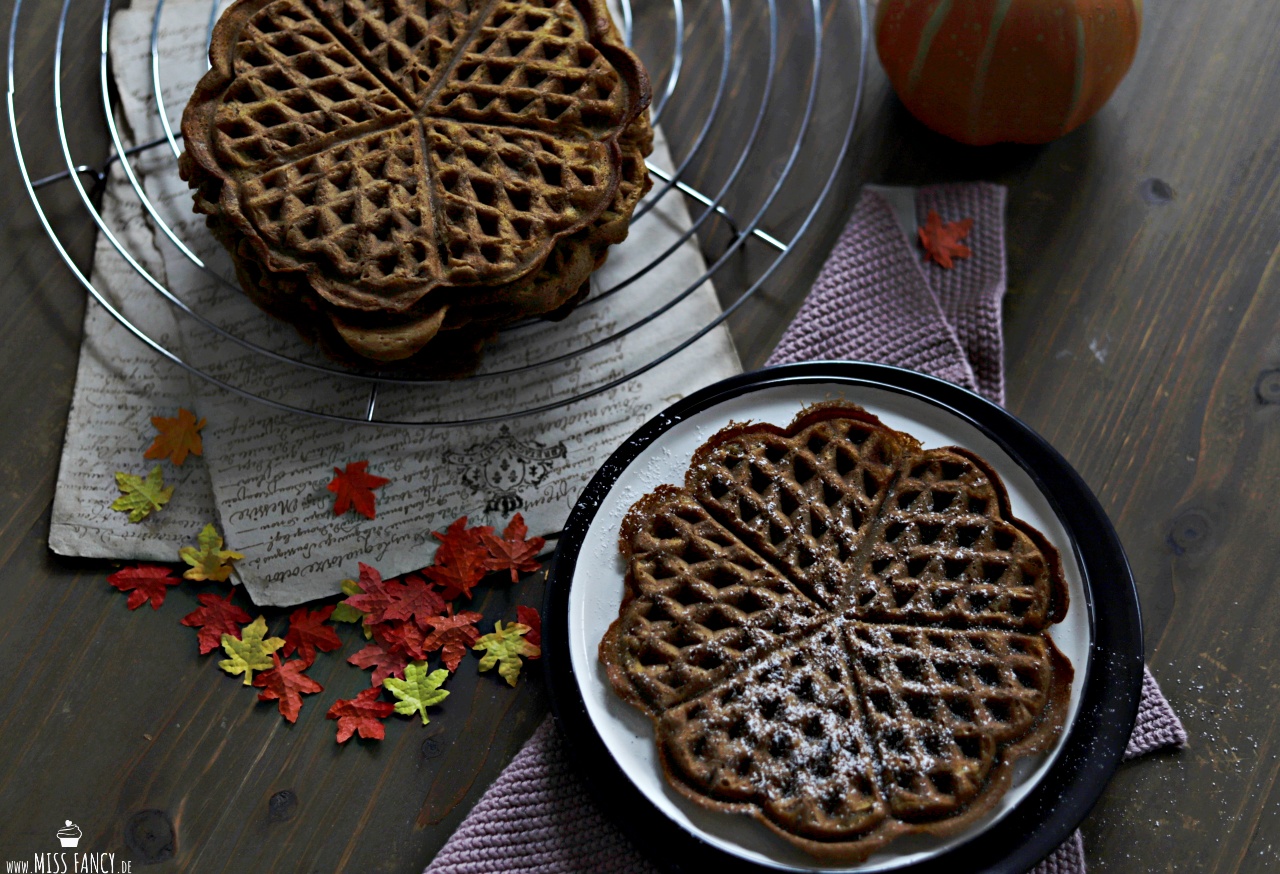 Leckere Kürbiswaffeln im Herbst genießen